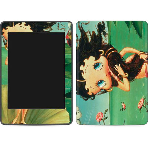 Betty Boop At Sea Amazon Kindle Skin